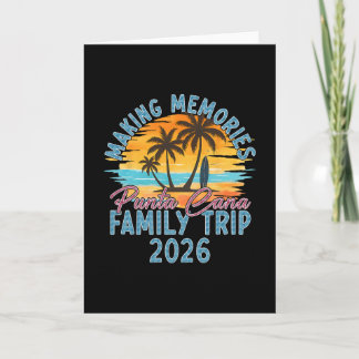 Summer Vacation Family Punta Cana Vacation 2026 Ma Card