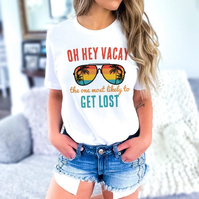 Summer Vacation Funny Girls Trip Custom Cool Vacay T-Shirt (Creator Uploaded)