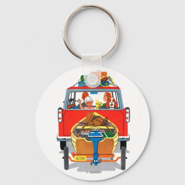 Summer Vacation Key Ring (Front)