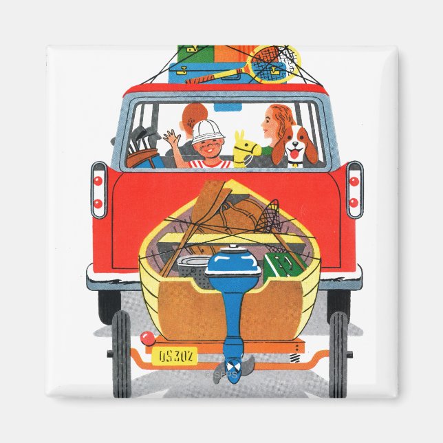 Summer Vacation Magnet (Front)