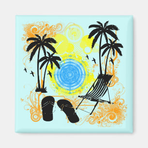 Summer Vacation Magnet