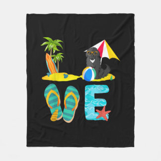 Summer vacation newfoundland | Love newfoundland Fleece Blanket
