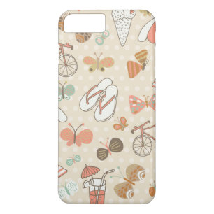 Summer Vacation Pattern Case-Mate iPhone Case