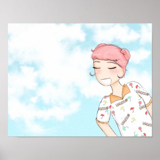 summer vacation poster (Front)