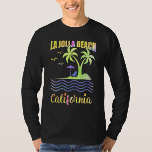 Summer Vacation Retro Sunset California La Jolla B T-Shirt