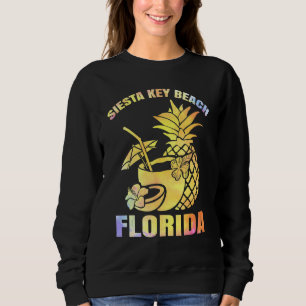 Summer Vacation Retro Sunset Florida Siesta Key Be Sweatshirt