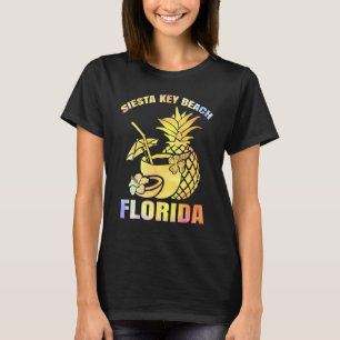 Summer Vacation Retro Sunset Florida Siesta Key Be T-Shirt