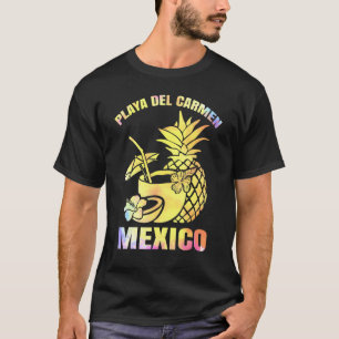 Summer Vacation Retro Sunset Mexico Playa Del Carm T-Shirt