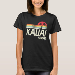 Summer Vacation Retro Vintage Hawaii Kauai Beach T-Shirt