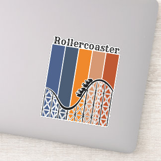 Summer Vacation Riding the Rollercoaster Retro
