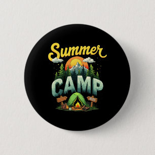 Summer Vacation Summer Camp 2025 Matching Family G 6 Cm Round Badge