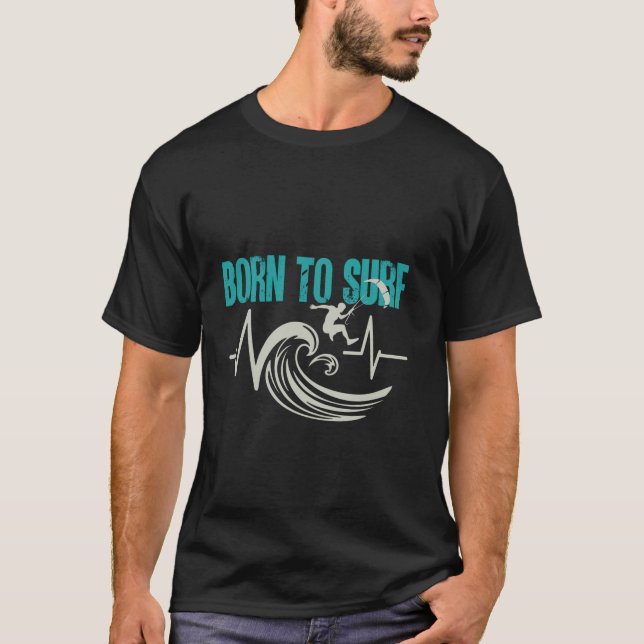 Summer Vacation Surf and Summer Break T Shirt (Front)