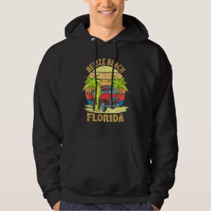 Summer Vacation Vintage Florida Belise Beach Hoodie