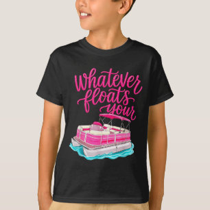 Summer Vacation Whatever Floats Boat Lake Life T-Shirt