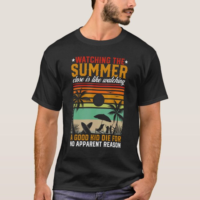 Summer Vacay   Beach Holiday Vacation Quote Summer T-Shirt (Front)