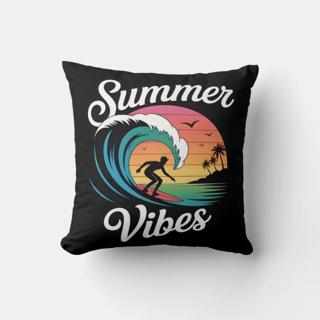 Summer vibe cushion (Front)