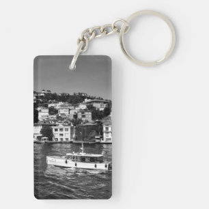 Summer vibe in Bosphorus in Istanbul Key Ring