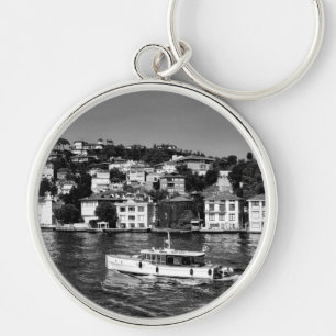 Summer vibe in Bosphorus in Istanbul Key Ring
