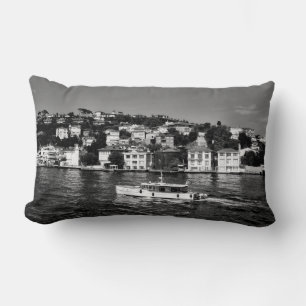 Summer vibe in Bosphorus in Istanbul Lumbar Cushion