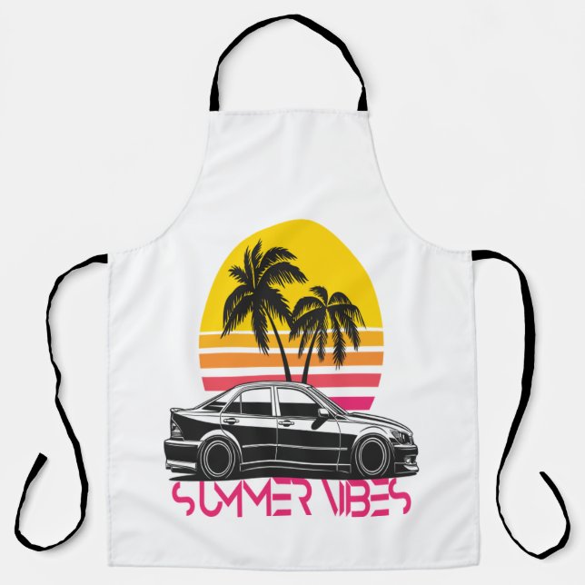 Summer vibes apron (Front)
