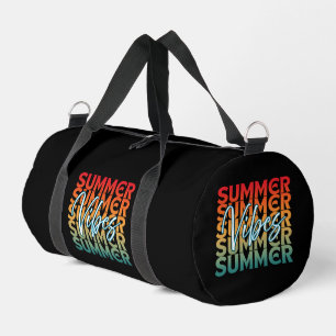 SUMMER VIBES BEACH FAMILY VACATION  DUFFLE BAG
