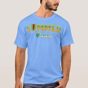 Summer Vibes Beach Family Vacation  T-Shirt