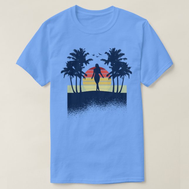 Summer Vibes Beach T-Shirt (Design Front)