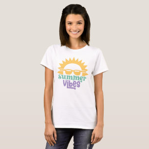 Summer Vibes Boho Retro Summer  T-Shirt