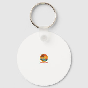 Summer Vibes – Bright, Tropical, and Fun Design Key Ring