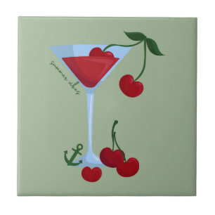 Summer Vibes Cherry Tile