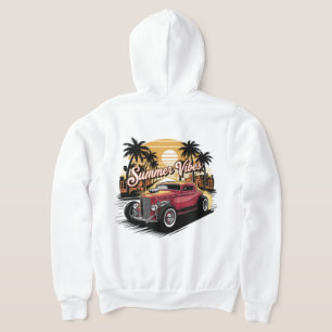 Summer Vibes Classic Car Hoodie
