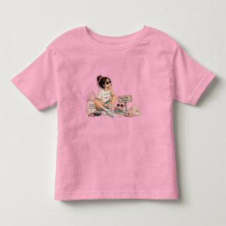 Summer Vibes Cute Girl Vacation T-Shirt