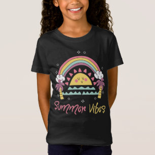 Summer Vibes : Cute Summer Design Outfit T-Shirt