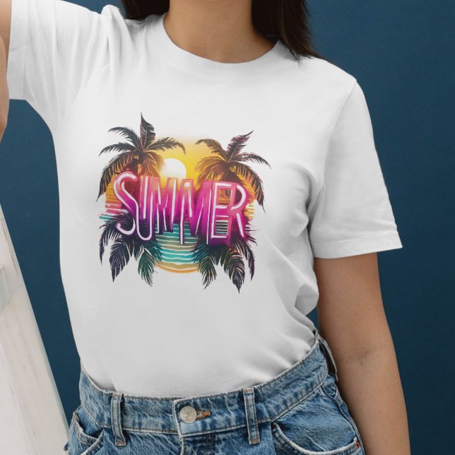 Summer Vibes design for beach fans T-Shirt (Creator Uploaded)