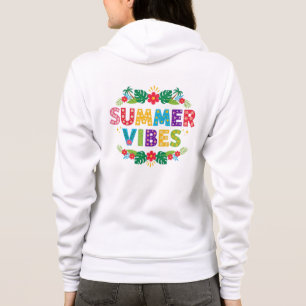Summer Vibes Floral Design-54504 Hoodie