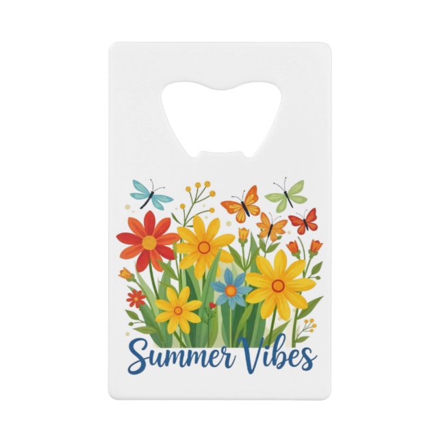 Summer Vibes Floral with Butterflies (Front)