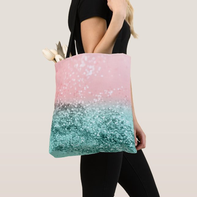 Summer Vibes Glitter #4 Tote Bag (Close Up)