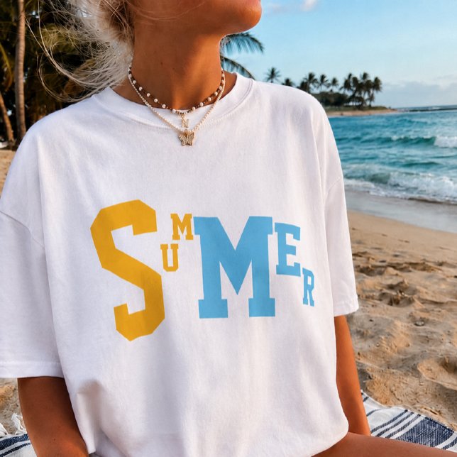 Summer Vibes Graphic Tee Minimalist Tshirt (Creator Uploaded)
