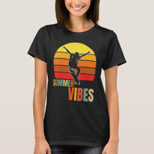 Summer Vibes Hello Summer Vacation Family Beach Ti T-Shirt
