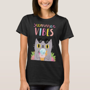 Summer Vibes Hello Summer Vibes Beach Time T-Shirt
