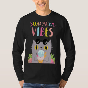 Summer Vibes Hello Summer Vibes Beach Time T-Shirt