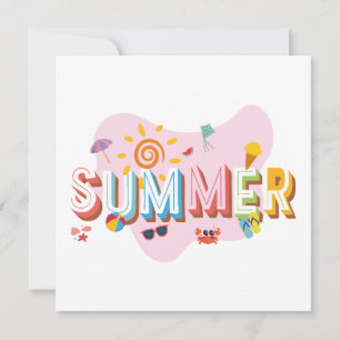 Summer Vibes Invitation