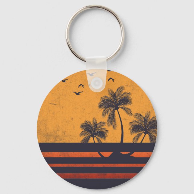 Summer Vibes Key Ring (Front)