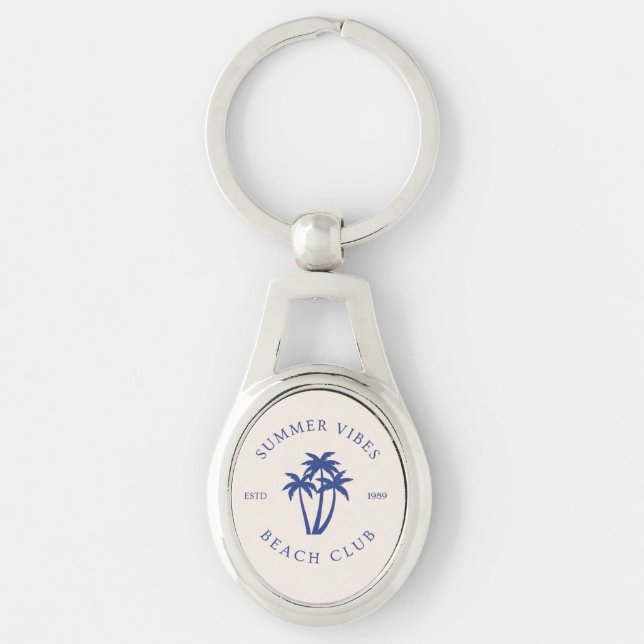 Summer Vibes Key Ring (Front)