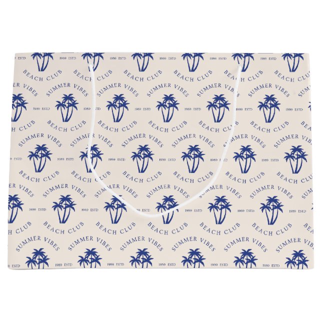 Summer Vibes Large Gift Bag (Front)