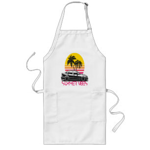 Summer vibes long apron