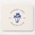 Summer Vibes Mouse Pad<br><div class="desc">🖤</div>