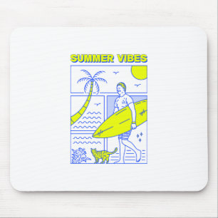 Summer Vibes Mouse Pad