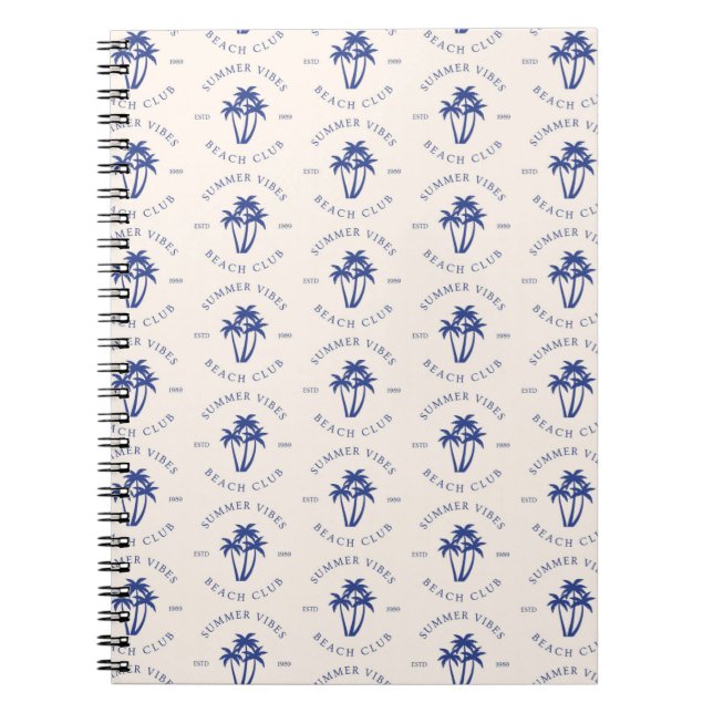 Summer Vibes Notebook (Front)