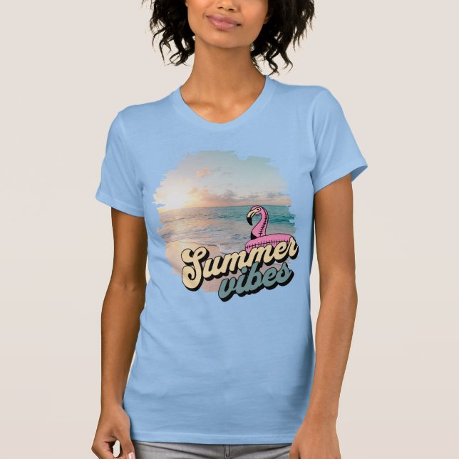 Summer Vibes, ocean T-Shirt (Front)